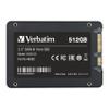 VERBATIM SSD 512GB Verbatim Vi500 S3  2,5" (6.3cm) SATAIII intern retail (49352)