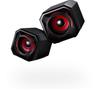 SureFire Gator Eye Gaming Speakers, Red