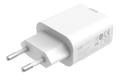 DELTACO USB-C wall charger, 1x USB-C PD, 20 W, white
