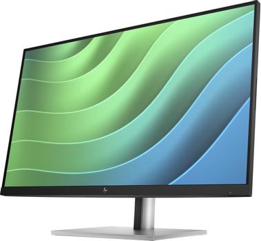 HP P E27 G5 - E-Series - LED monitor - 27" - 1920 x 1080 Full HD (1080p) @ 75 Hz - IPS - 300 cd/m² - 1000:1 - 5 ms - HDMI, DisplayPort,  USB - black, black and silver (stand) (6N4E2AA)