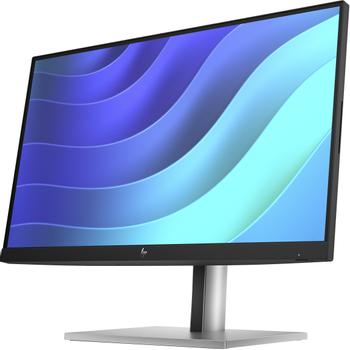 HP P E22 G5 - E-Series - LED monitor - 21.5" (21.5" viewable) - 1920 x 1080 Full HD (1080p) @ 75 Hz - IPS - 250 cd/m² - 1000:1 - 5 ms - HDMI, DisplayPort,  USB - black, black and silver (stand) (6N4E8AA#ABU)