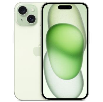 APPLE iPhone 15 256GB (grønn) Smarttelefon,  6,1" Super Retina XDR-skjerm,  48+12MP kamera, IP68, 5G (MTPA3QN/A)
