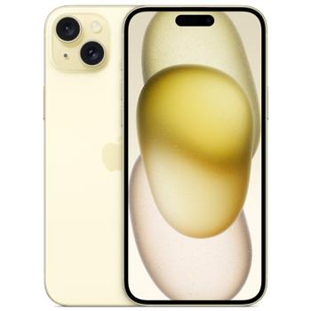 APPLE iPhone 15 Plus 512GB (gul) Smarttelefon,  6,7" Super Retina XDR-skjerm,  48+12MP kamera, IP68, 5G (MU1M3QN/A)