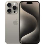 APPLE iPhone 15 Pro 128GB (naturlig titan) Smarttelefon,  6,1'' Super Retina XDR-skjerm,  48+12+12MP kamera, IP68, 5G (MTUX3QN/ A)