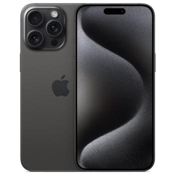 APPLE iPhone 15 Pro Max 512GB (sort titan) Smarttelefon,  6,7'' Super Retina XDR-skjerm,  48+12+12MP kamera, IP68, 5G (MU7C3QN/A)