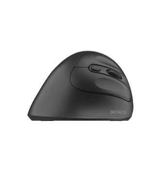 DELTACO Silent Wireless Vertical mouse, 4 buttons, 1000-1600 DPI (MS-815)