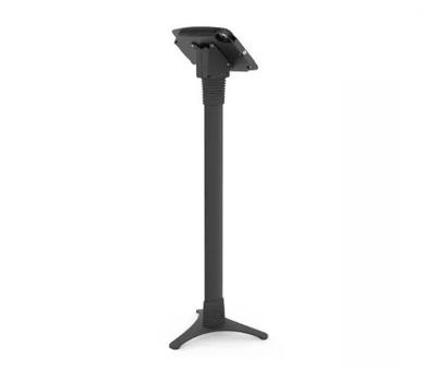 COMPULOCKS iPad 10.2" Space Enclosure Portable Floor Stand - Kiosk - Antistöld - för surfplatta - låsbar - höggradig aluminium - svart - skärmstorlek: 10.2" - golvstående - för Apple 10.2-inch iPad (7:e generati (147B102IPDSB)