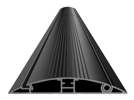 MULTIBRACKETS M Cable Cover Floor Black 139mm (7350105216244)