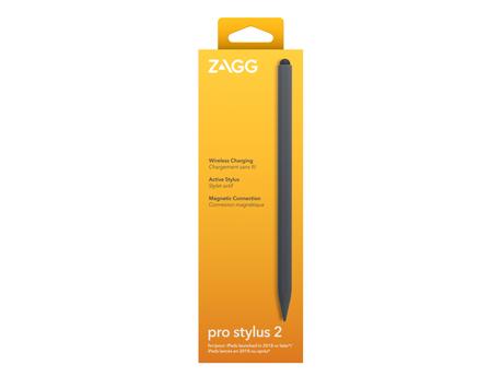 ZAGG / INVISIBLESHIELD Pro Stylus 2 - aktiv stift - grå (109912139)
