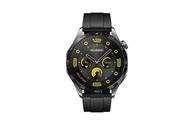 Huawei Watch GT 4 - rustfritt stål - smartklokke med stropp - svart (55020BGS)