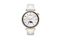 HUAWEI WATCH GT4 41MM CLASSIC GOLD STAINLESS CASE/WHITE LEATHE CONS