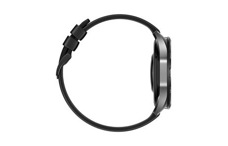 Huawei Watch GT 4 - rustfritt stål - smartklokke med stropp - svart (55020BGS)