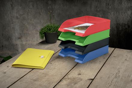 LEITZ Recycle Letter Tray A4 Black - 52275095 (52275095)