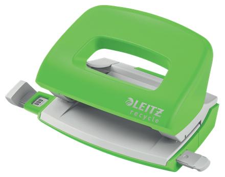 LEITZ NeXXt Recycle Mini Hole Punch 10 Sheets Green - 50100055 (50100055)
