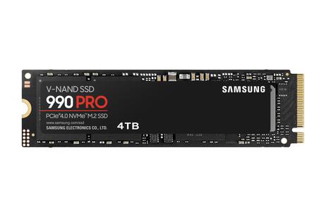 Samsung 990 Pro 4TB SSD PCIe 4.0 NVMe M.2 (MZ-V9P4T0BW)