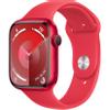 APPLE Watch Series 9 GPS 45mm (PRODUCT)RED Aluminium Case with (PRODUCT)RED Sport Band - S/M