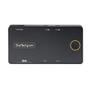 STARTECH 2-Port USB-C KVM Switch Single-4K 60Hz HDMI Monitor Dual-100W Power Delivery Pass-through Ports Bus Powered (C2-H46-UC2-PD-KVM)