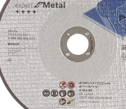 BOSCH Bosc Trennscheibe gerade 180mm (2608600321)