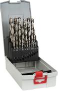 BOSCH metal drill set HSS-G w. Box 25 pcs  1,0-13,0 mm