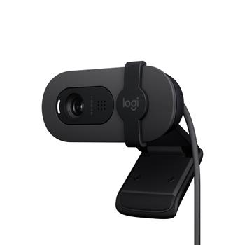LOGITECH BRIO 100 - Webcam - Farbe - 2 MP - 1920 x 1080 - 720p, 1080p - Audio - kabelgebunden - USB (960-001585)