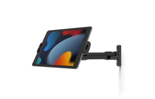 COMPULOCKS Universal Tablet Cling Swing Wall Mount - Monteringssats (väggfäste,  svängbar arm) - för surfplatta - svart (827BUCLGVWMB)
