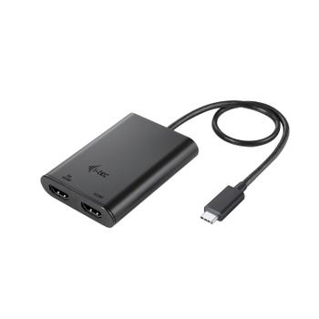 I-TEC USB-C DUAL 4K/60HZ (SINGLE 8K/30HZ) HDMI VIDEO ADAPTER ACCS (C31DUAL4K60HDMI)