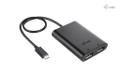 I-TEC USB-C DUAL 4K/60HZ (SINGLE 8K/30HZ) DP VIDEO ADAPTER ACCS (C31DUAL4K60DP)