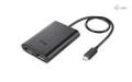 I-TEC USB-C DUAL 4K/60HZ (SINGLE 8K/30HZ) DP VIDEO ADAPTER ACCS (C31DUAL4K60DP)