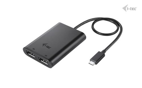 I-TEC USB-C DUAL 4K/60HZ (SINGLE 8K/30HZ) DP VIDEO ADAPTER ACCS (C31DUAL4K60DP)
