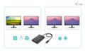 I-TEC USB-C DUAL 4K/60HZ (SINGLE 8K/30HZ) HDMI VIDEO ADAPTER ACCS (C31DUAL4K60HDMI)