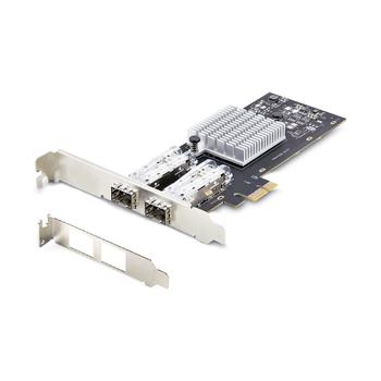 STARTECH 2-PORT GBE SFP NETWORK CARD - FIBER OPTIC GIGABIT NIC/ CONTROLL CARD (P021GI-NETWORK-CARD)