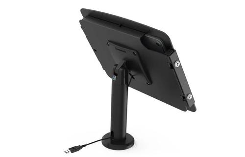 COMPULOCKS s Surface Pro 8-9 Space Enclosure Tilting Stand 8" - Mounting kit (enclosure,  pole stand) - for tablet - lockable - high-grade aluminium - black - screen size: 13" - surface mountable - for Microsoft  (TCDP01580SPSB)