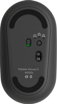 LOGITECH PEBBLE 2 COMBO TONAL GRAPHITE PAN 2.4GHZ/BT NORDIC-613 UNIV. WRLS (920-012257)