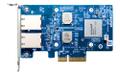 QNAP Dual-port BASET 10GbE network expansion card low-profile form factor PCIe Gen3 x4 Aquantia AQC107 (QXG-10G2T)