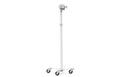 COMPULOCKS s Universal Tablet Cling Medical Rolling Kiosk - Cart - for tablet - metal - white - screen size: 7"-13" - mounting interface: 100 x 100 mm (UCLGMCRSTDW)