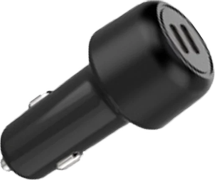XTREMEMAC POWER DELIVERY DOUBLE USB-C 45W CAR CHARGER - 20W + 25W