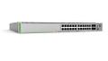 Allied Telesis L3 STACK SWITCH 20X10/100/1000- T POE+ 4X100M/1G/2.5G/5G-T POE+ CPNT
