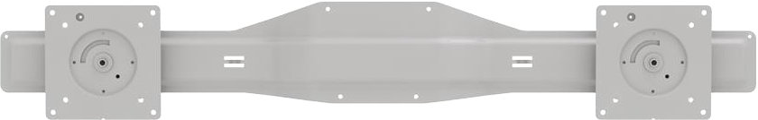 ERGOTRON CAREFIT™ combo dual monitor kit, snow (98-650-251)