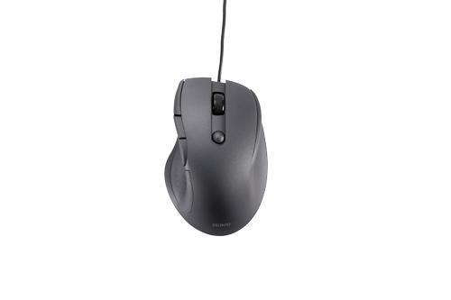 DELTACO Silent Wired Office mouse 5 buttons, 600-1200 DPI (MS-807)