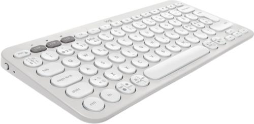 LOGITECH PEBBLE KEYS 2 K380S TONAL WHITE PAN BT N/A NORDIC-613 UNIV. WRLS (920-011880)