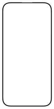 VIVANCO Full Screen Tempered Glass 9H iPhone 15 (63882)