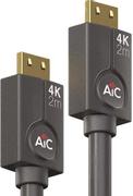 AIC HDMI Kabel 4K - 4,5 m 4K60Hz 18Gbps HDCP 2.2, EDID, CEC