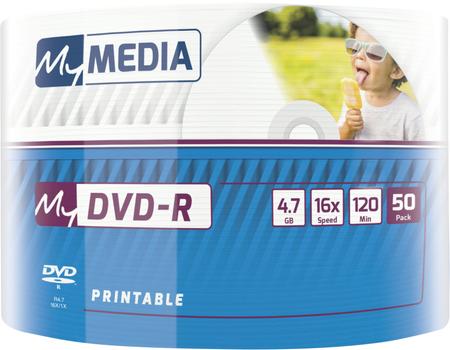 VERBATIM DVD-R Verbatim My Media Printable 50sz (69202)
