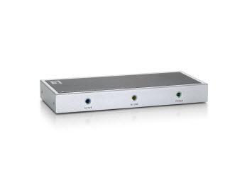 LEVELONE Audio/ Video Extender: Broadcaster,  2-p DVI 1920x1200 to Cat5 (ADE-8202)