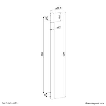 NEOMOUNTS ACL25-500BL extension pole  (ACL25-500BL)