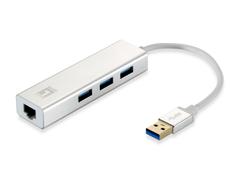 LEVELONE Netzwerkadapter USB-Hub 3-Port