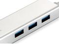 LEVELONE Netzwerkadapter USB-Hub 3-Port Wake-on-LAN (USB-0503)
