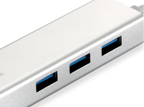LEVELONE Netzwerkadapter USB-Hub 3-Port Wake-on-LAN (USB-0503)