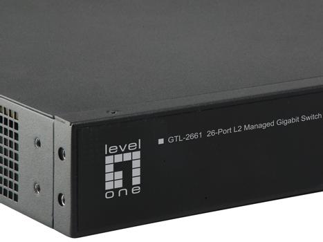 LEVELONE Switch 26G SFP+ 2x 10GbE (GTL-2661)