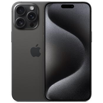 APPLE iPhone 15 Pro Max 256GB Black Titanium, Telenor, 24 mnd garanti (MU773QN/A-MOBIT)